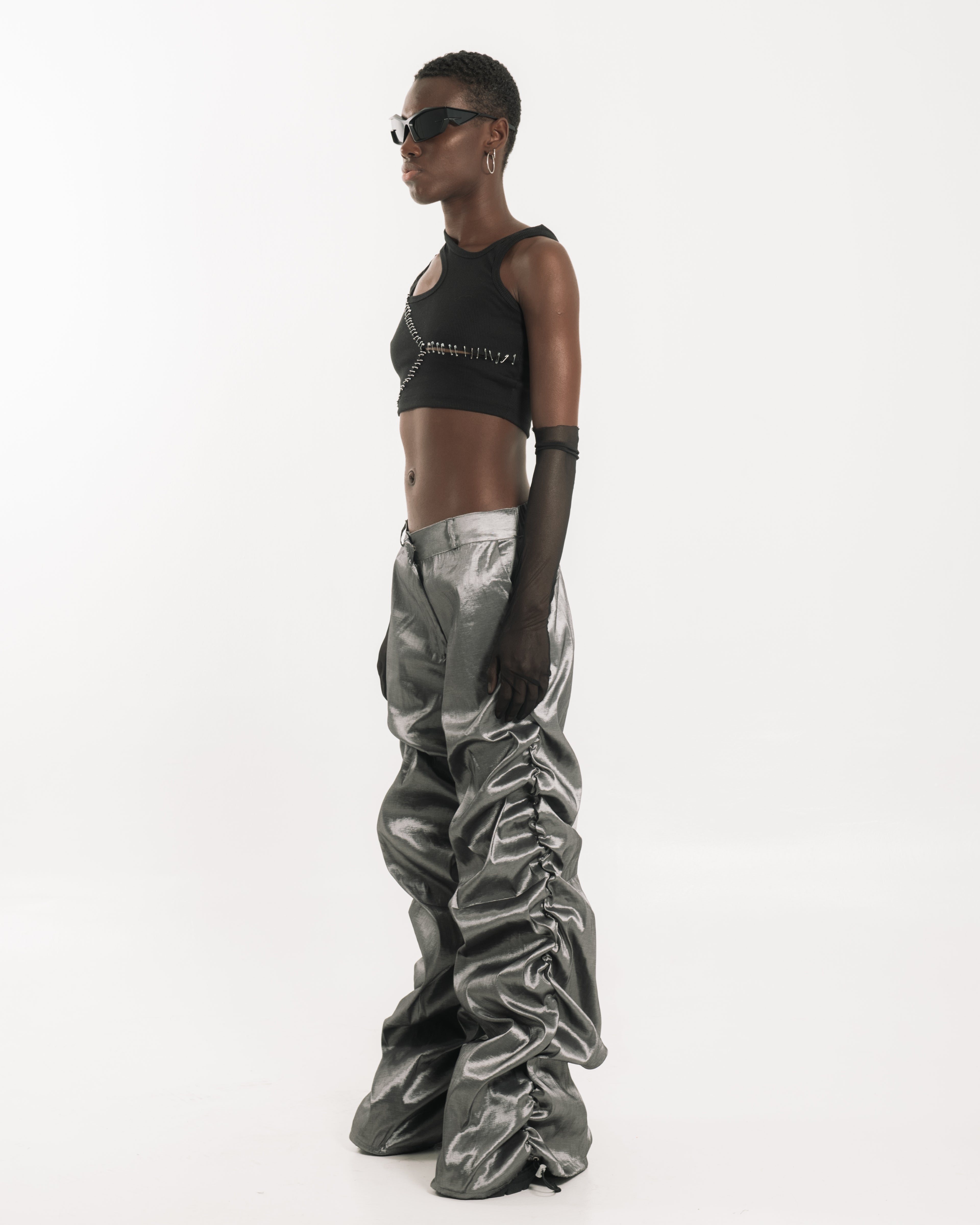 KYOMU PANTS SILVER
