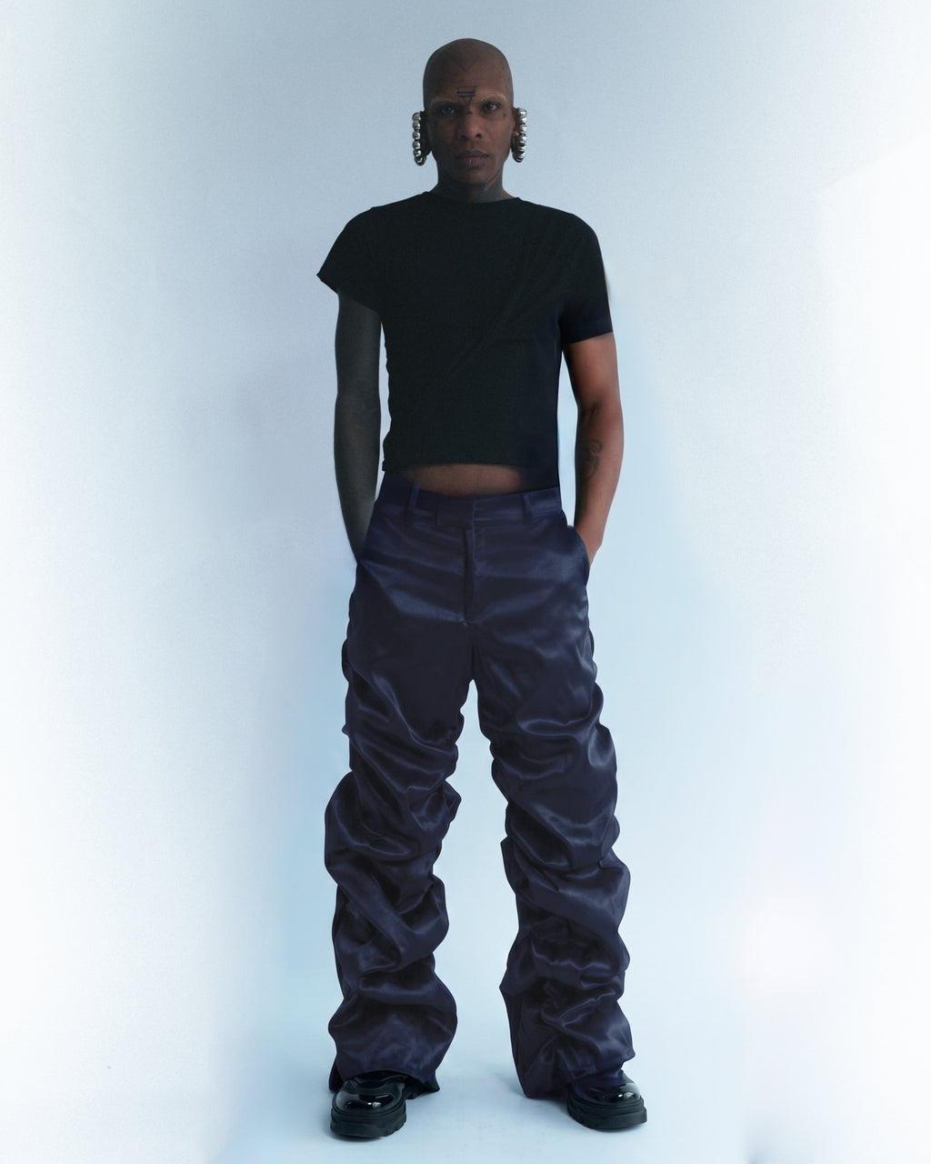 KYOMU PANTS BLUE