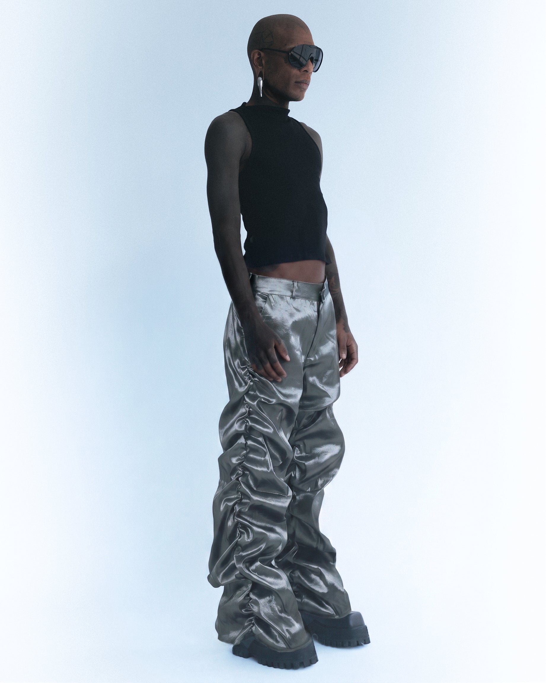 KYOMU PANTS SILVER